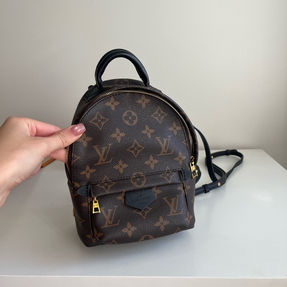 Louis Vuitton Dark Brown Monogram Backpack